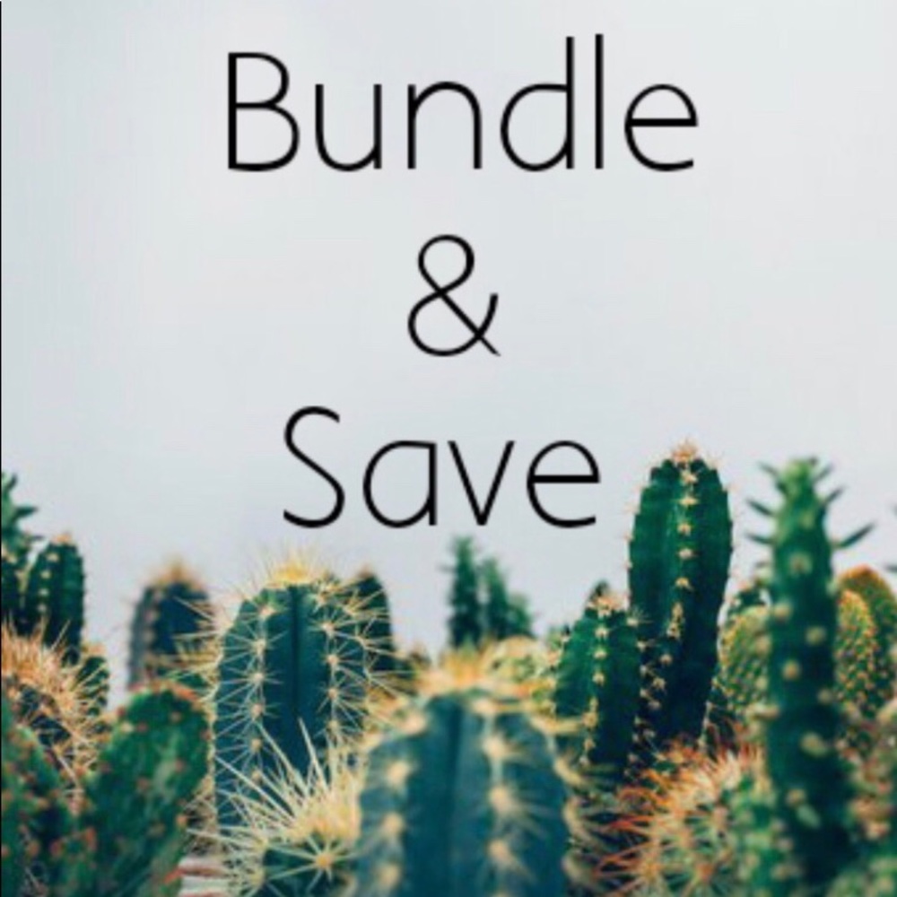 Bundle and save! Read below...